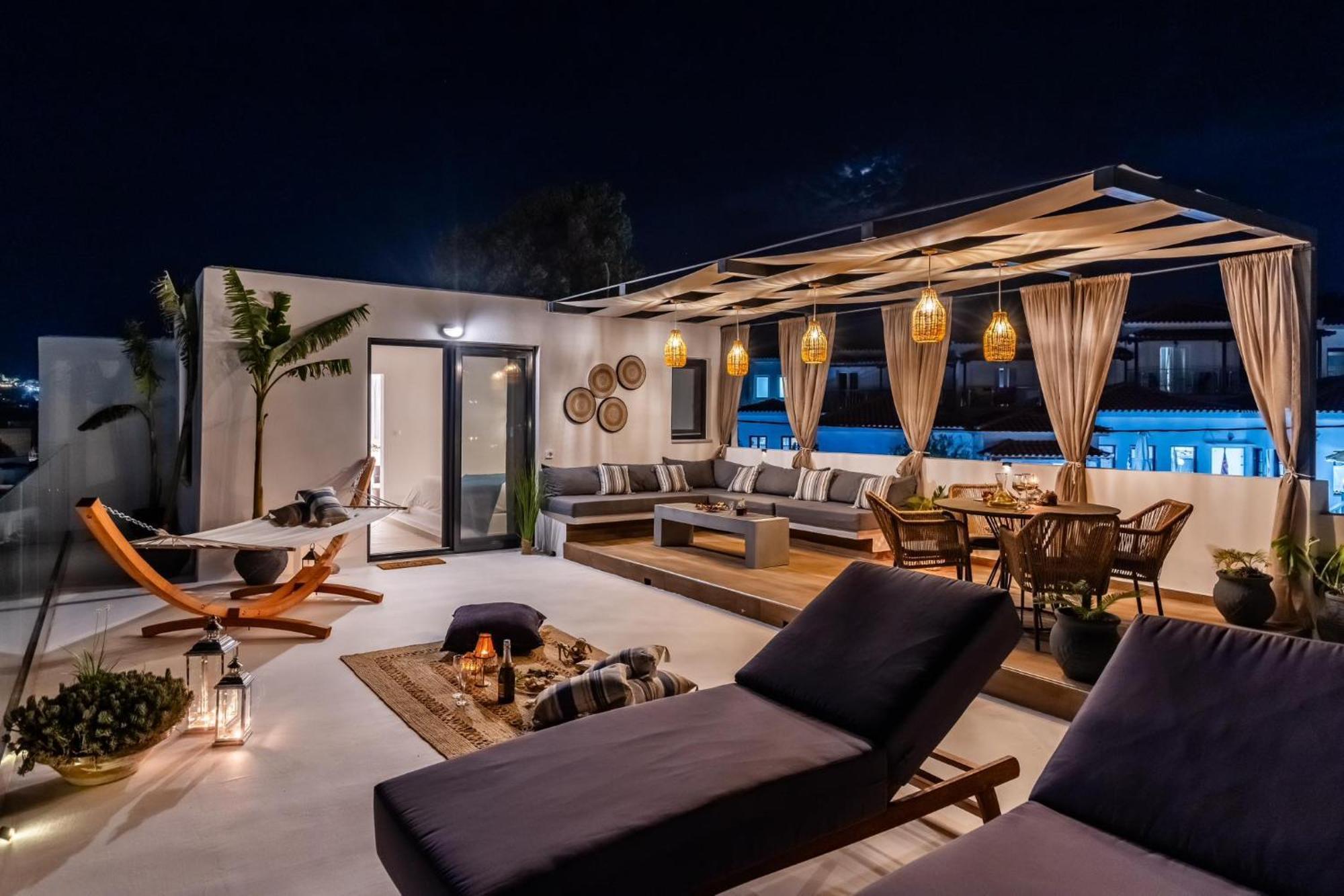 To Nissi Villa Skopelos Eksteriør billede