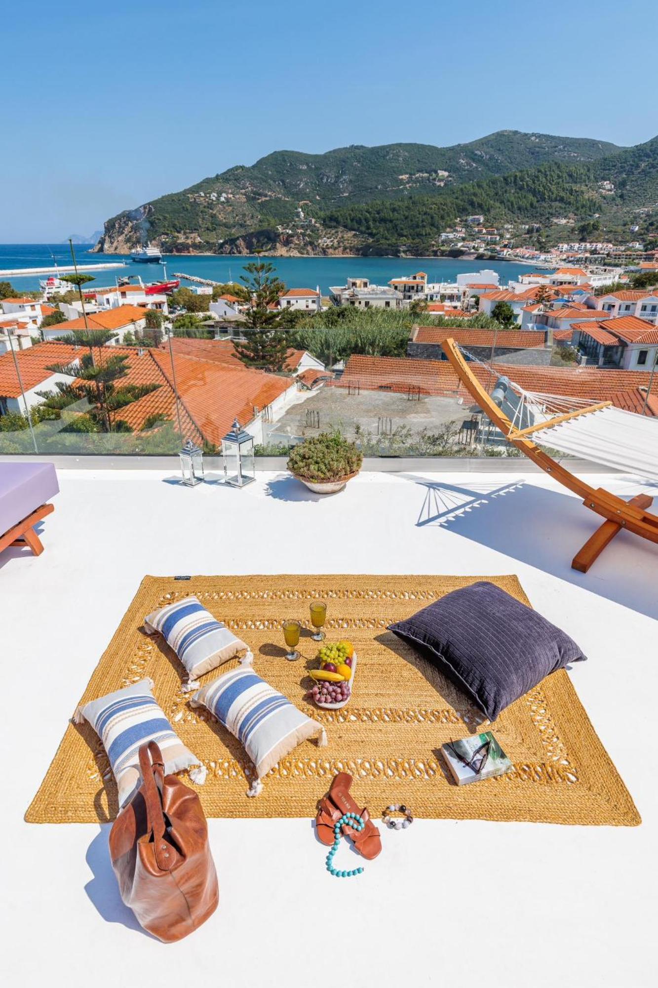 To Nissi Villa Skopelos Eksteriør billede