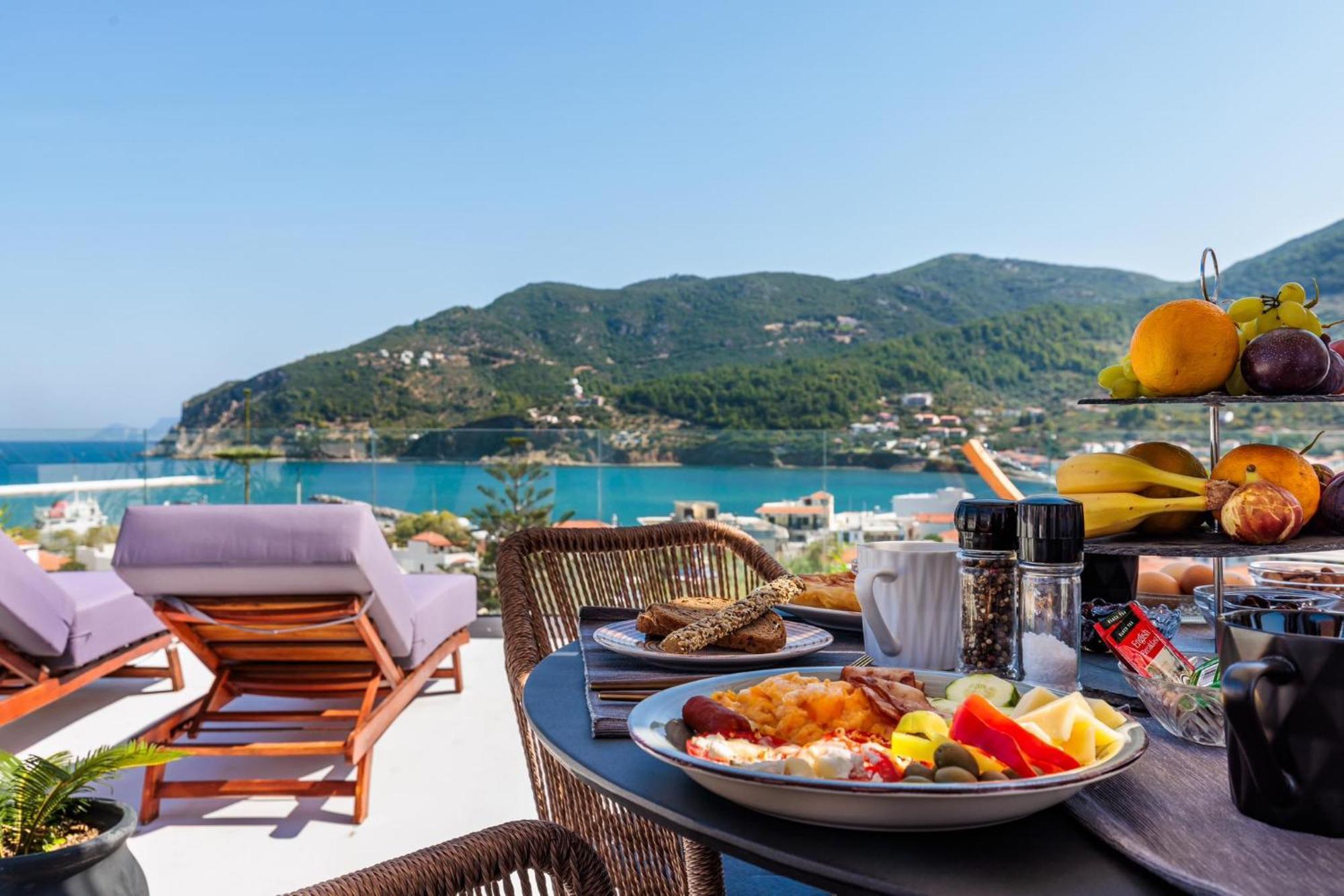 To Nissi Villa Skopelos Eksteriør billede