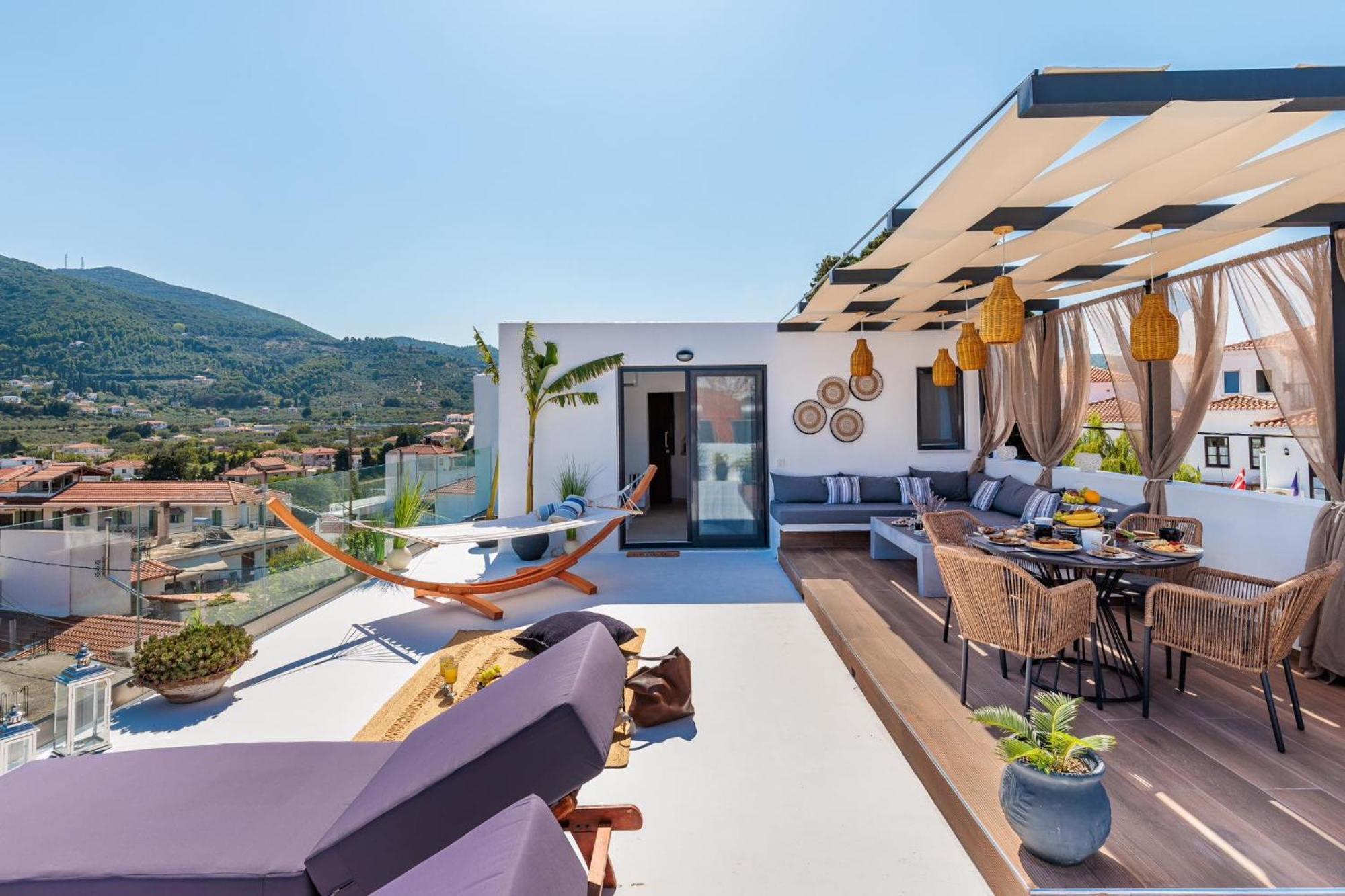 To Nissi Villa Skopelos Eksteriør billede