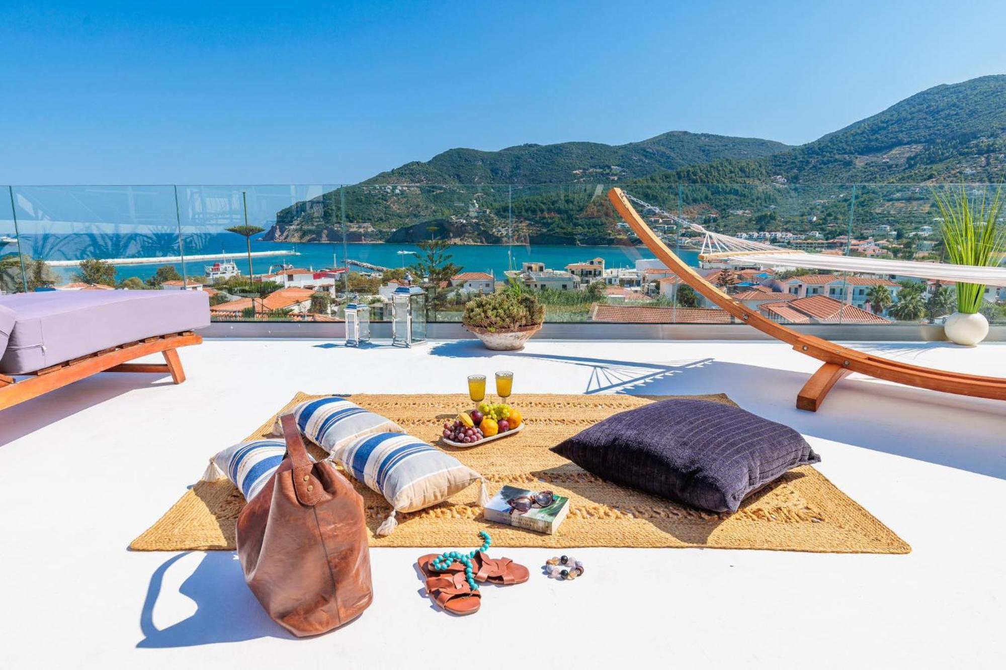 To Nissi Villa Skopelos Eksteriør billede